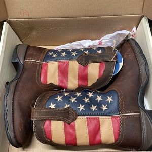 Lady Rebel by Durango® Patriotic Women's Pull-On Western Flag Boot